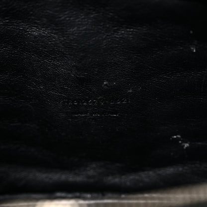 Saint Laurent Grain De Poudre Matelasse Monogram Mini Lou Camera Bag New Vert Fonce 7 of 12