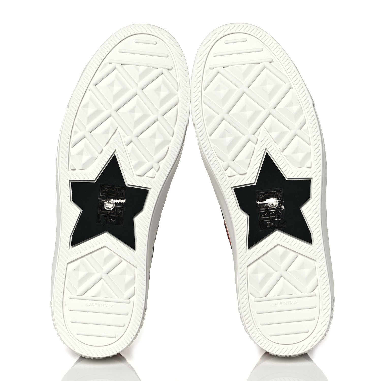 Christian Dior Cotton Mizza Embroidered Walk'N'Dior Low Top Sneakers 36.5 Framboise 6 of 9