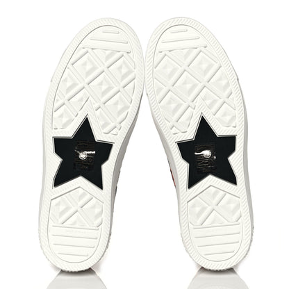 Christian Dior Cotton Mizza Embroidered Walk'N'Dior Low Top Sneakers 36.5 Framboise 6 of 9