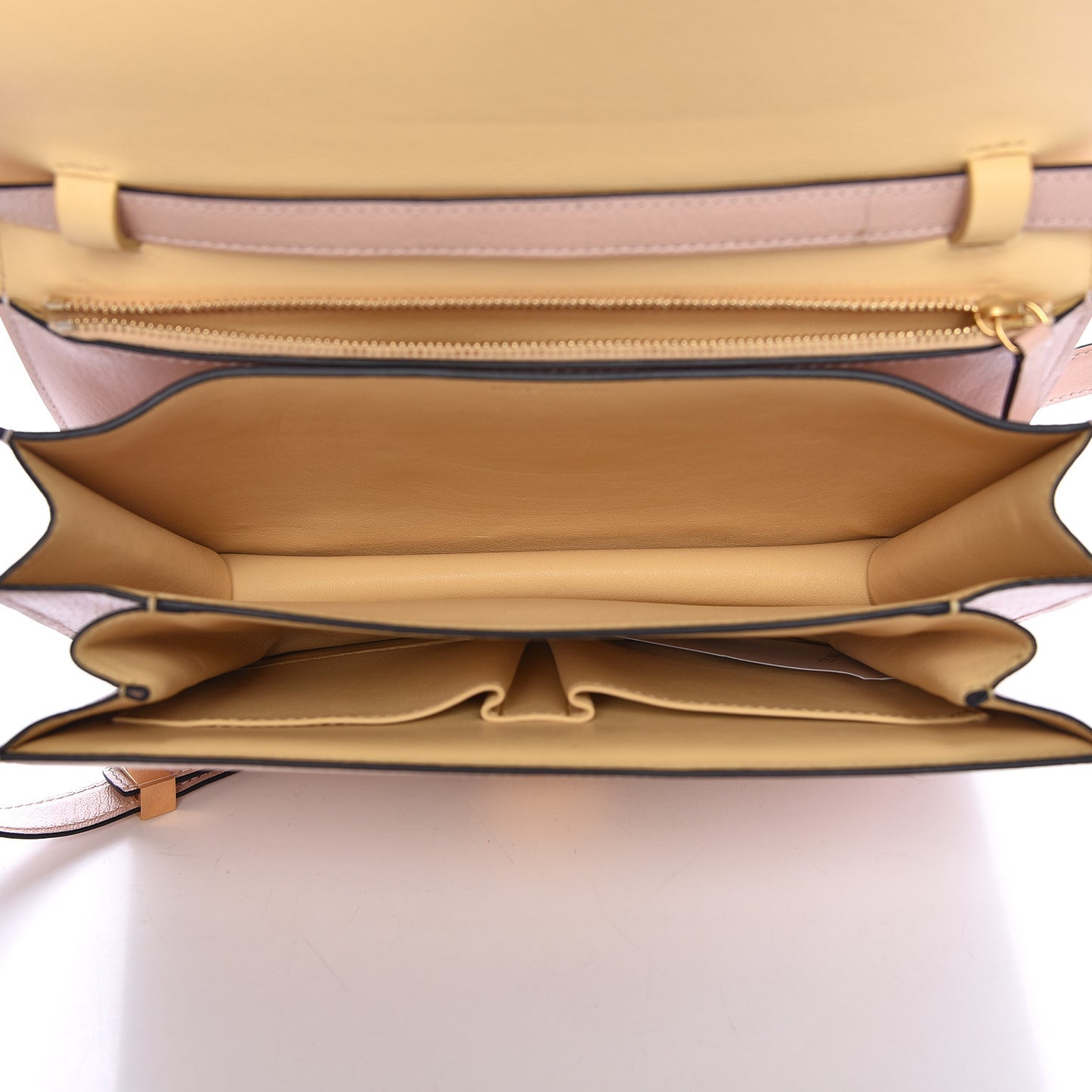 Shiny Goatskin Medium Classic Box Flap Bag Blush
