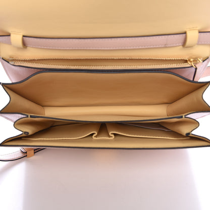 Celine Shiny Goatskin Medium Classic Box Flap Bag Blush 5 of 11