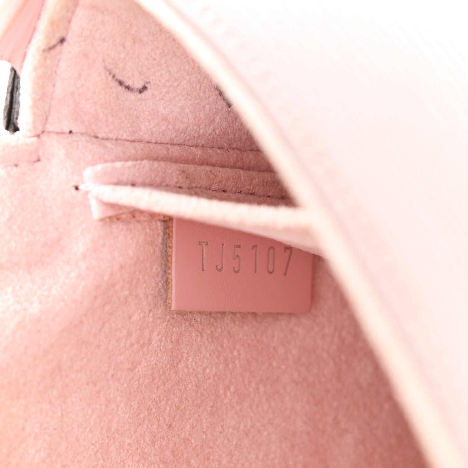 Louis Vuitton Epi Pochette Felicie Rose Ballerine 8 of 15