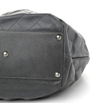 Chanel Calfskin Sloane Square Tote Grey 9 of 12