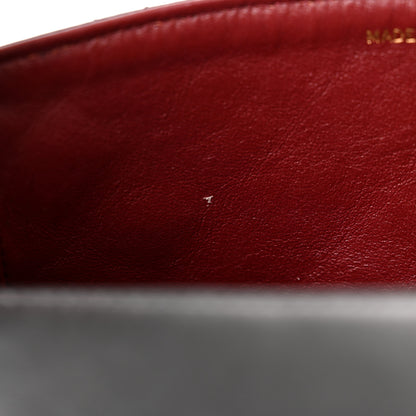 Chanel Lambskin Quilted Mini Square Flap Bag Black 12 of 17