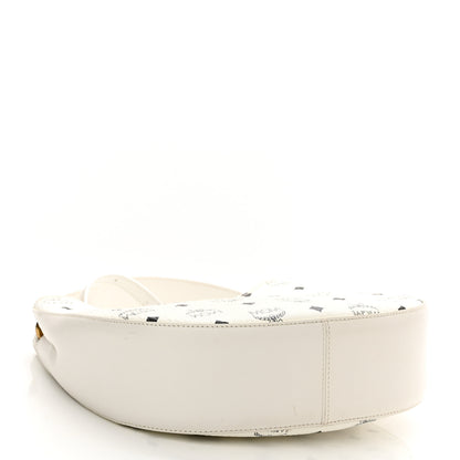 MCM Visetos Patricia Hobo White 4 of 12