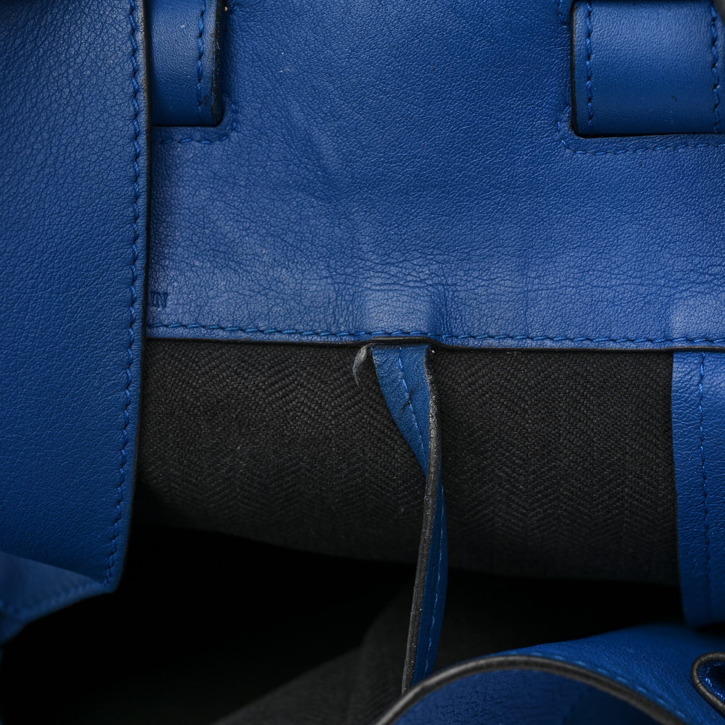 Calfskin Medium Hammock Shoulder Bag Electric Blue