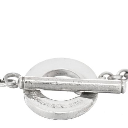 Tiffany Sterling Silver 4mm Beads Toggle Bracelet 3 of 3