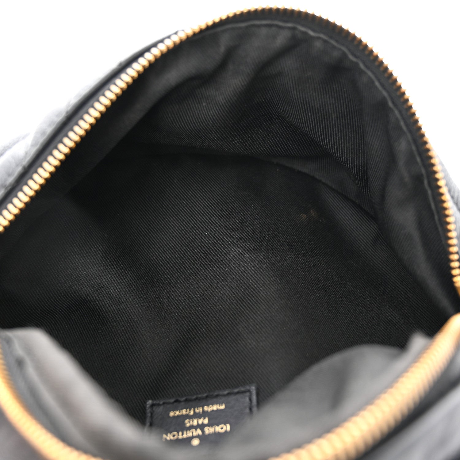 Louis Vuitton Calfskin Quilted New Wave Bumbag Black 5 of 14
