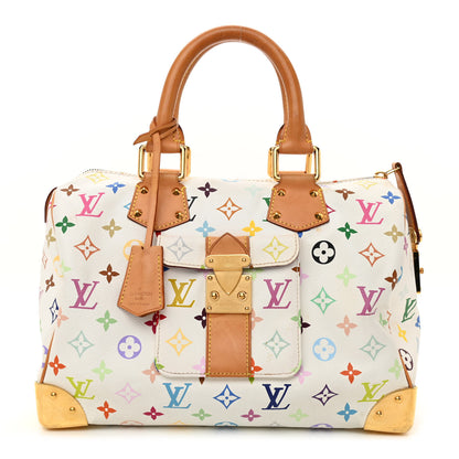Louis Vuitton Monogram Multicolor Speedy 30 White 1 of 9