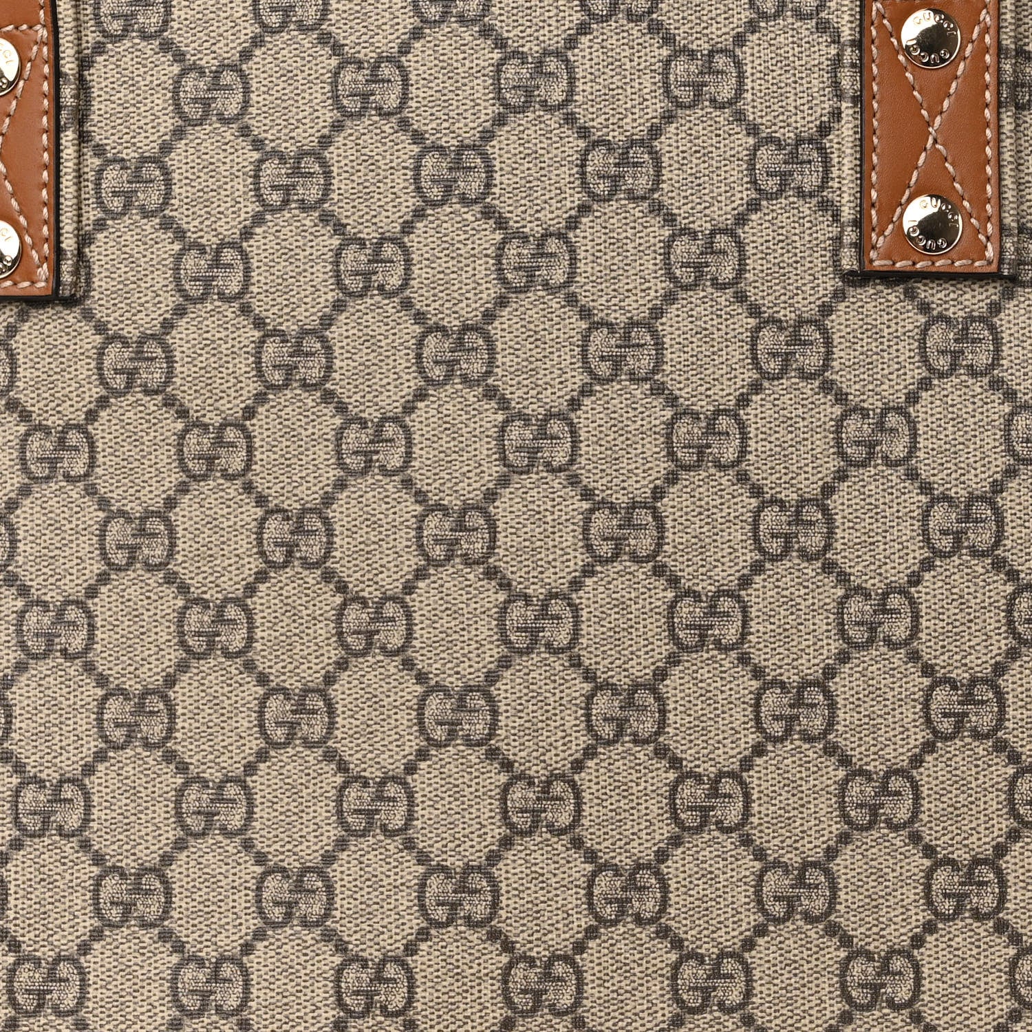 Gucci GG Plus Monogram Medium Signature Web Loop Tote Brown 8 of 10