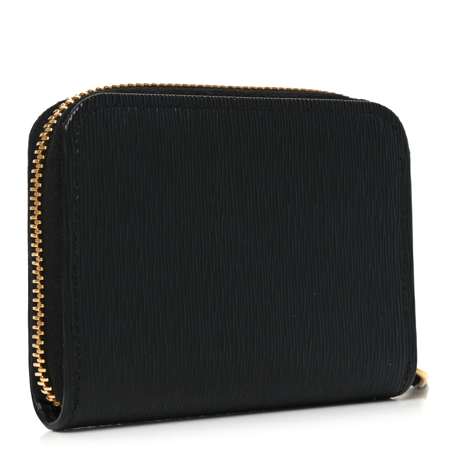 Prada Vitello Move Triangle Logo Zip Coin Purse Black 3 of 6