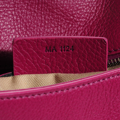 Givenchy Textured Calfskin Small Pandora Pure Flap Bag Orchid Purple 6 of 8