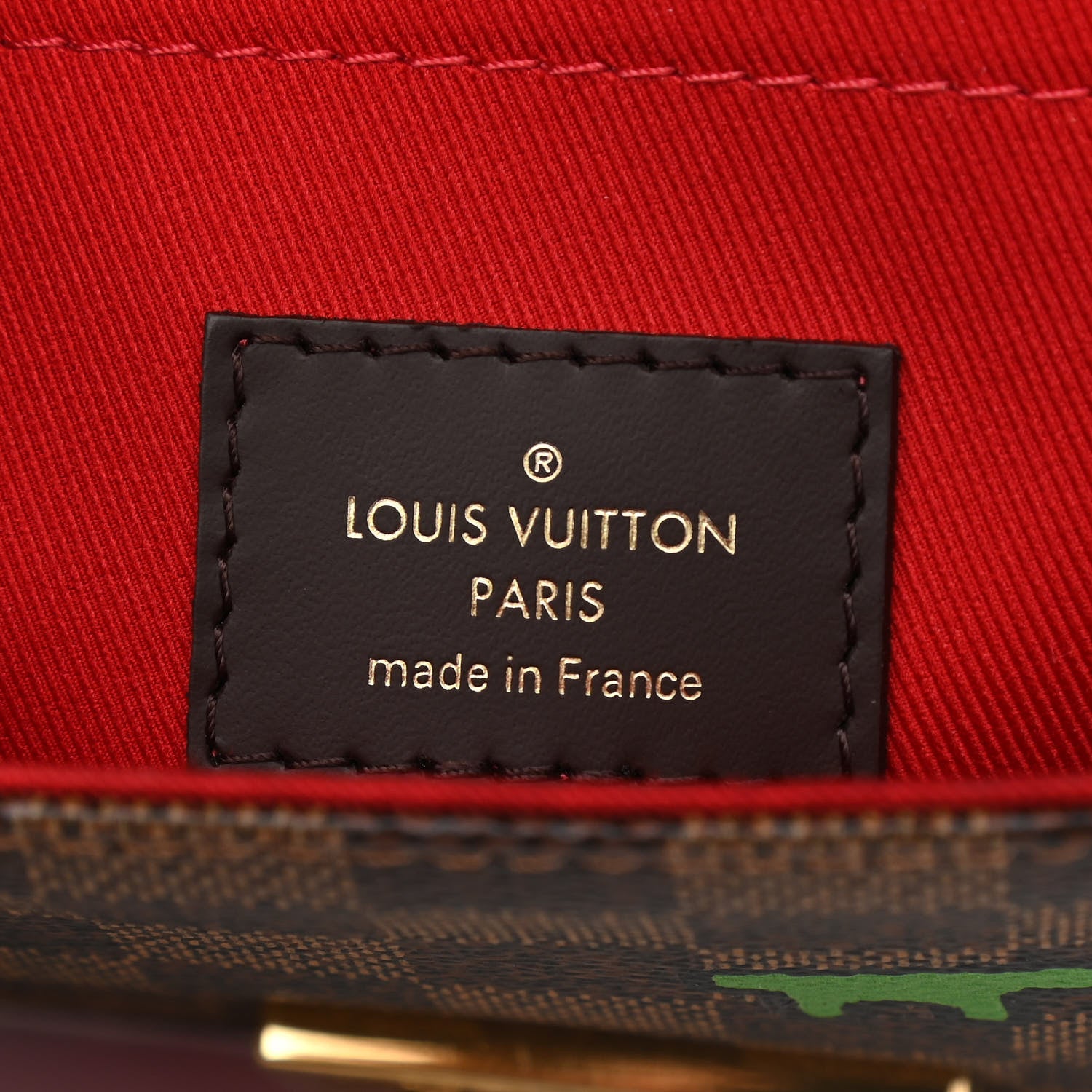 Louis Vuitton Damier Ebene Patches Croisette 6 of 11