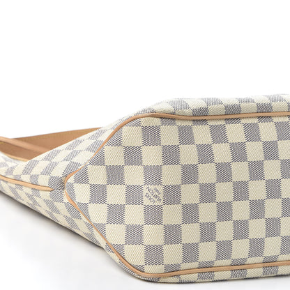 Louis Vuitton Damier Azur Delightful MM Rose Ballerine 5 of 8