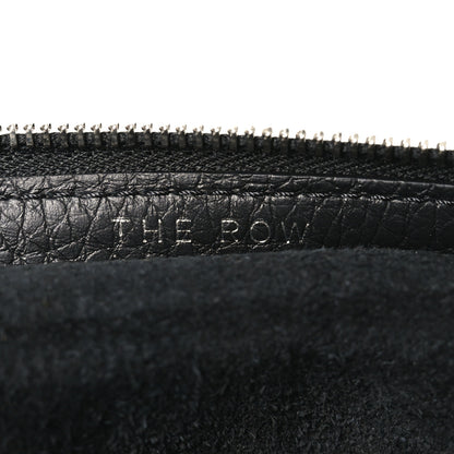 The Row Grained Calfskin Large Slouchy Banana Bag Black 10 of 19
