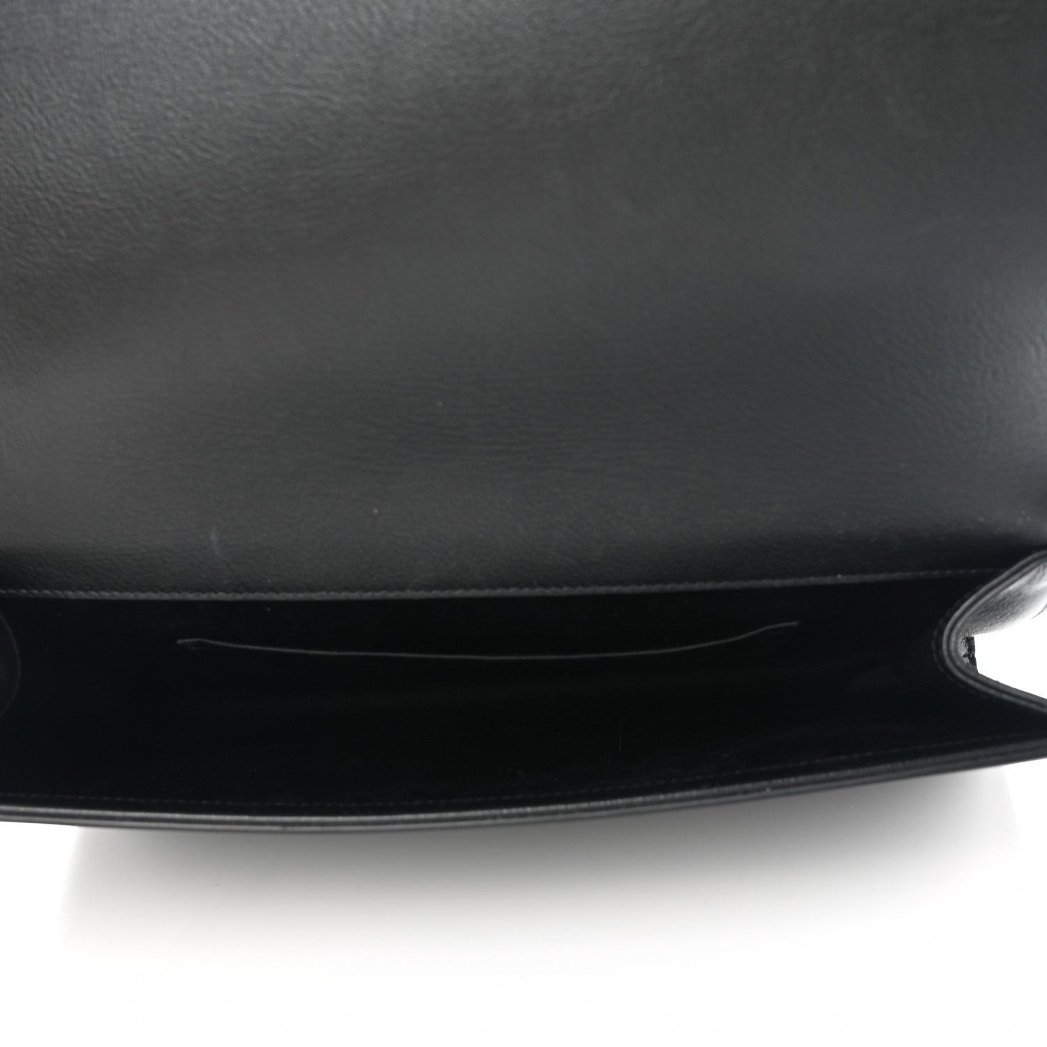 Saint Laurent Calfskin Monogram Large Belle De Jour Clutch Black 5 of 8