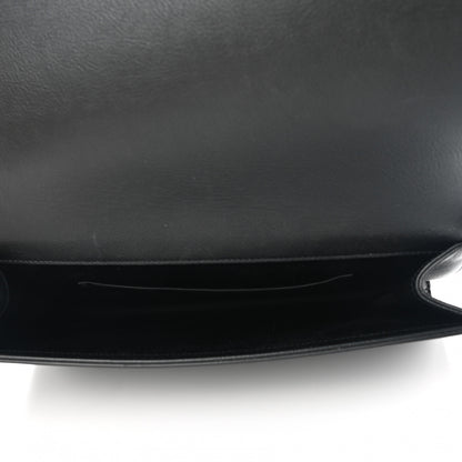 Saint Laurent Calfskin Monogram Large Belle De Jour Clutch Black 5 of 8