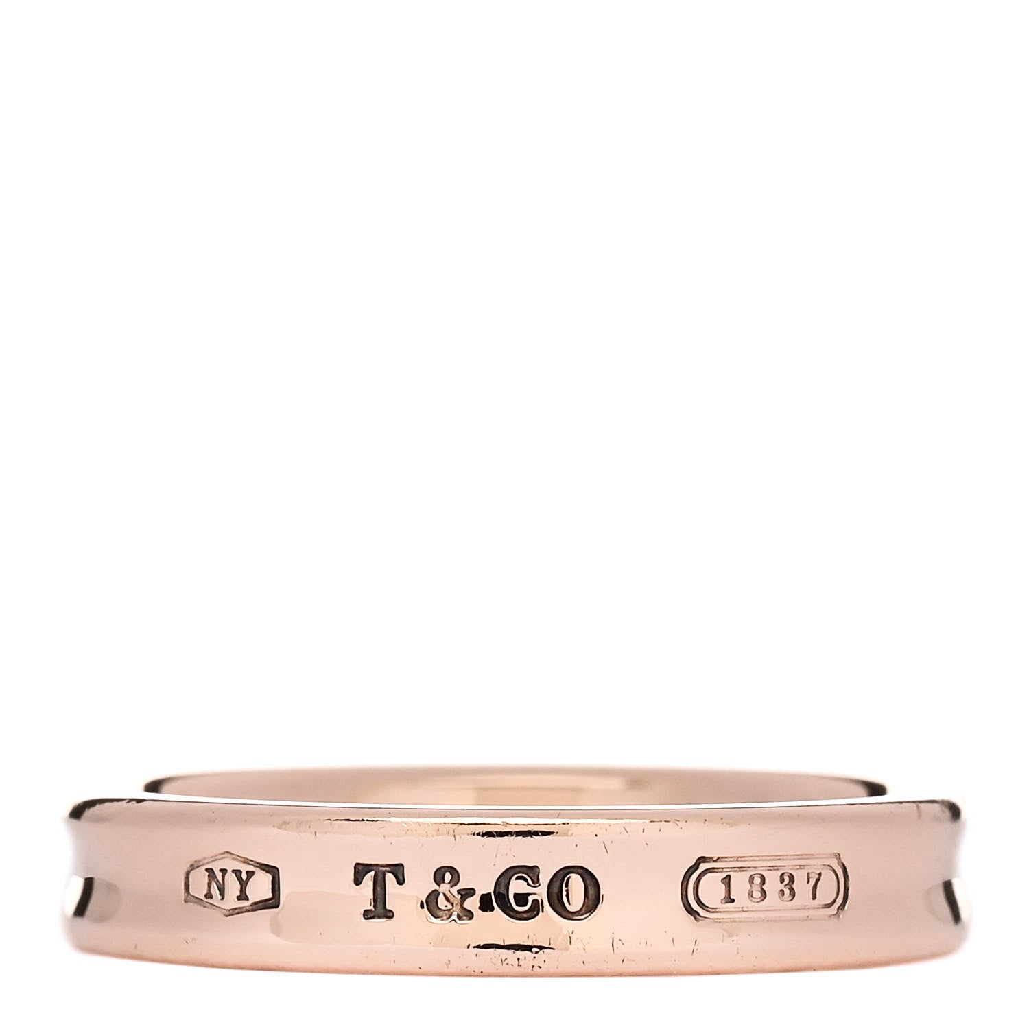 Tiffany Rubedo Narrow 1837 Band Ring 57 8 1 of 4