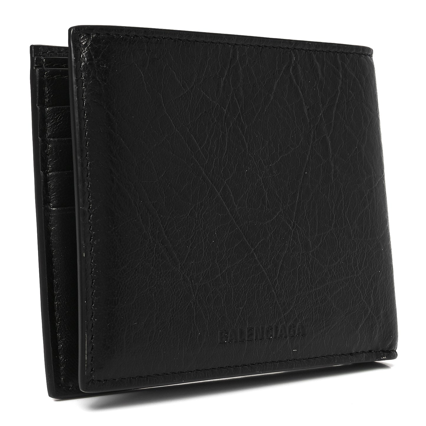 Angeau Arena Le Cagole Bi-Fold Wallet Black