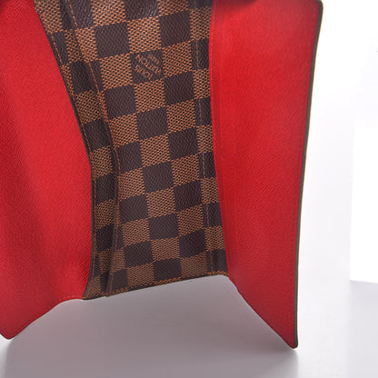 Louis Vuitton Damier Ebene Josephine Wallet Red 5 of 9