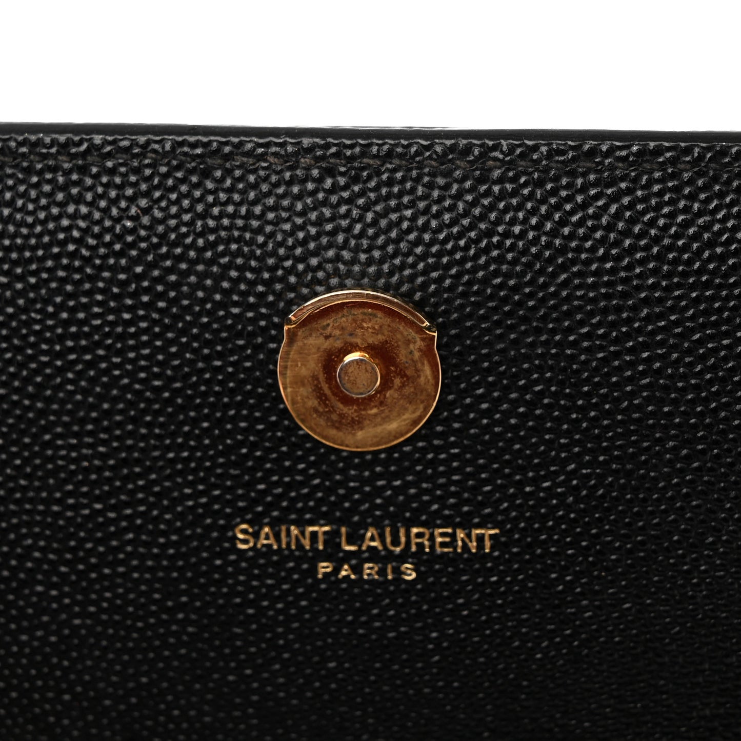 Grain De Poudre Medium Classic Monogram Kate Satchel Black