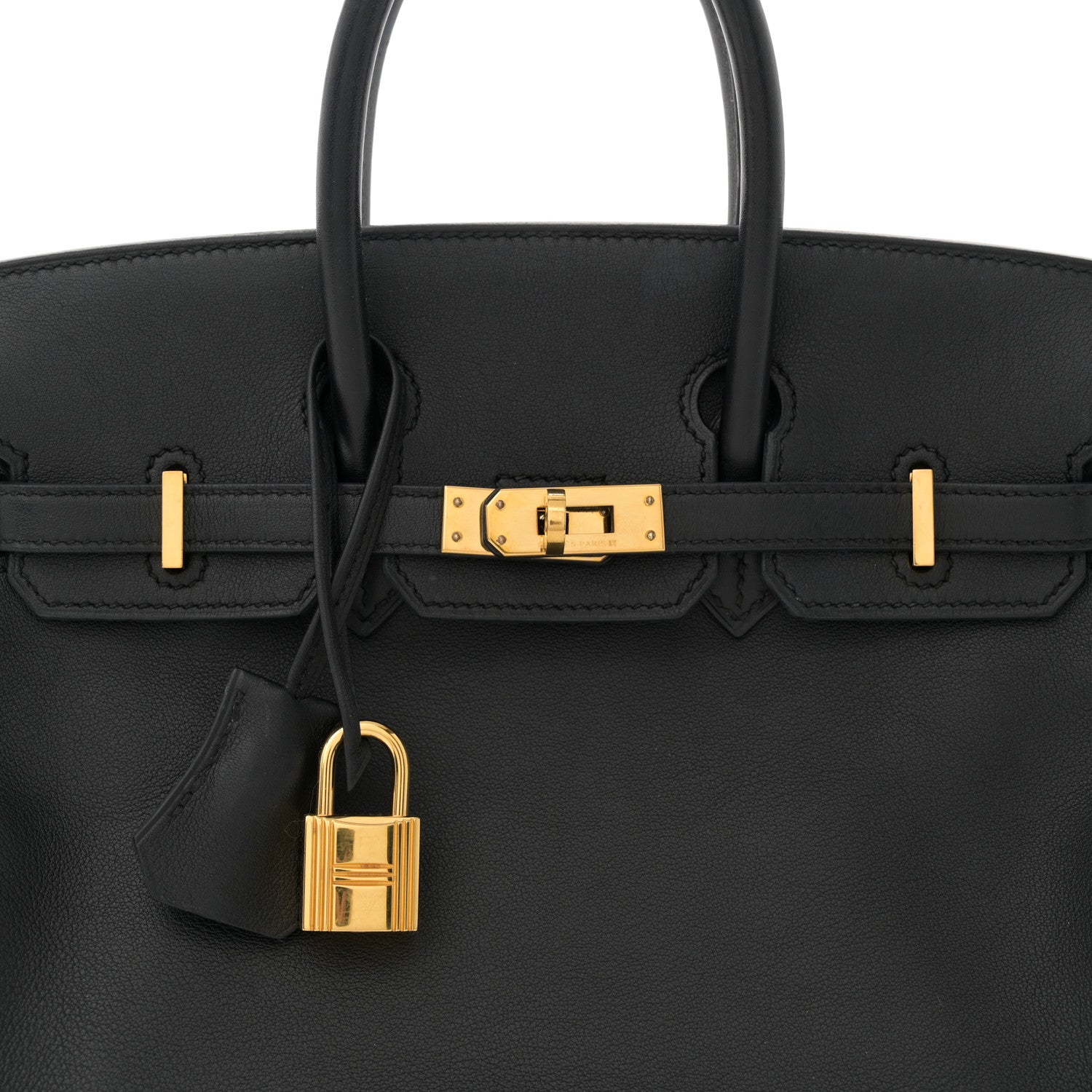 Hermes Swift Birkin 25 Black 8 of 13