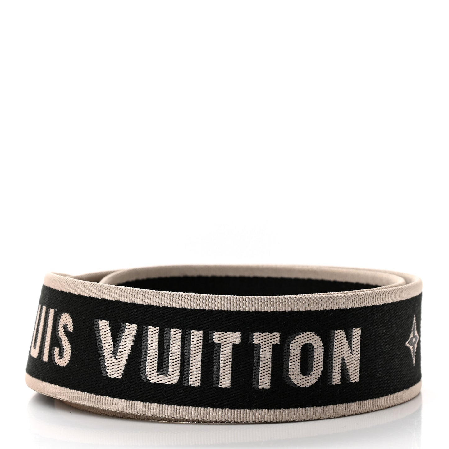 Jacquard Diane Shoulder Strap Black Ivory
