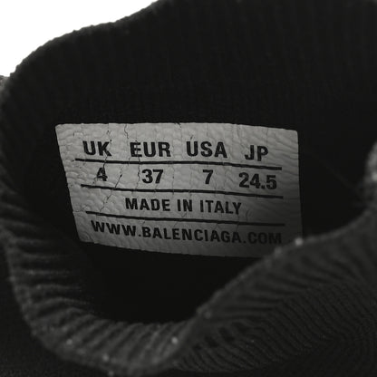 Balenciaga Technical 3D Recycled Knit Bi-Color Sole Womens Speed 2.0 Sneakers 37 Black White 7 of 7