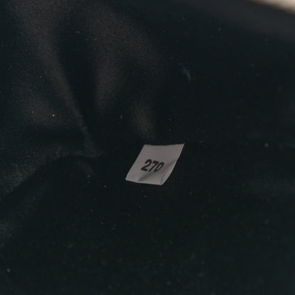 Prada Satin Crystal Triangle Pouch Cristal 7 of 11