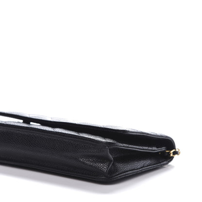 Chanel Caviar Quilted Wallet On Chain WOC Black 7 of 12