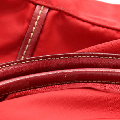 Prada Tessuto Nylon Tote Red 11 of 12