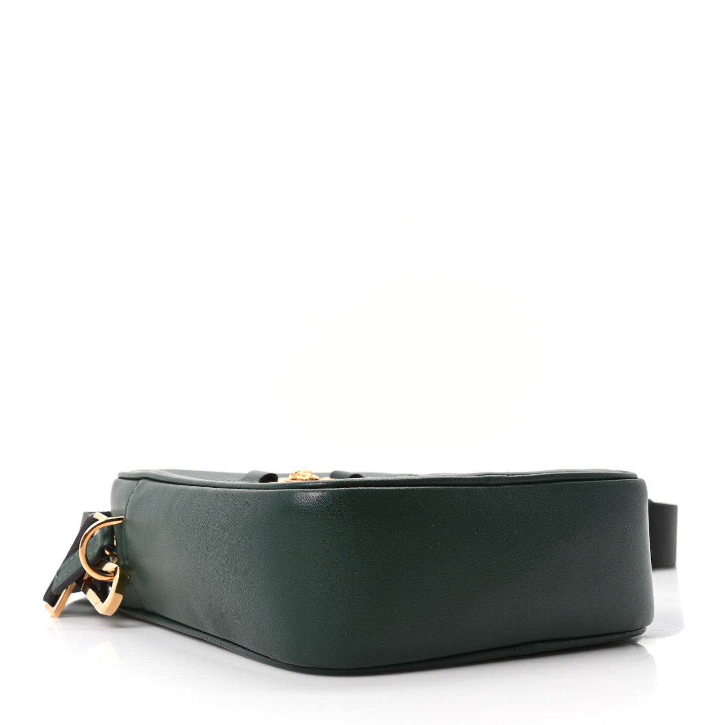 Calfksin Medusa Biggie Messenger Bag Dark Forest Green