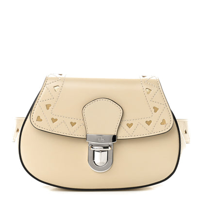 Gucci Calfskin Childrens Heart Belt Bag M White 1 of 12