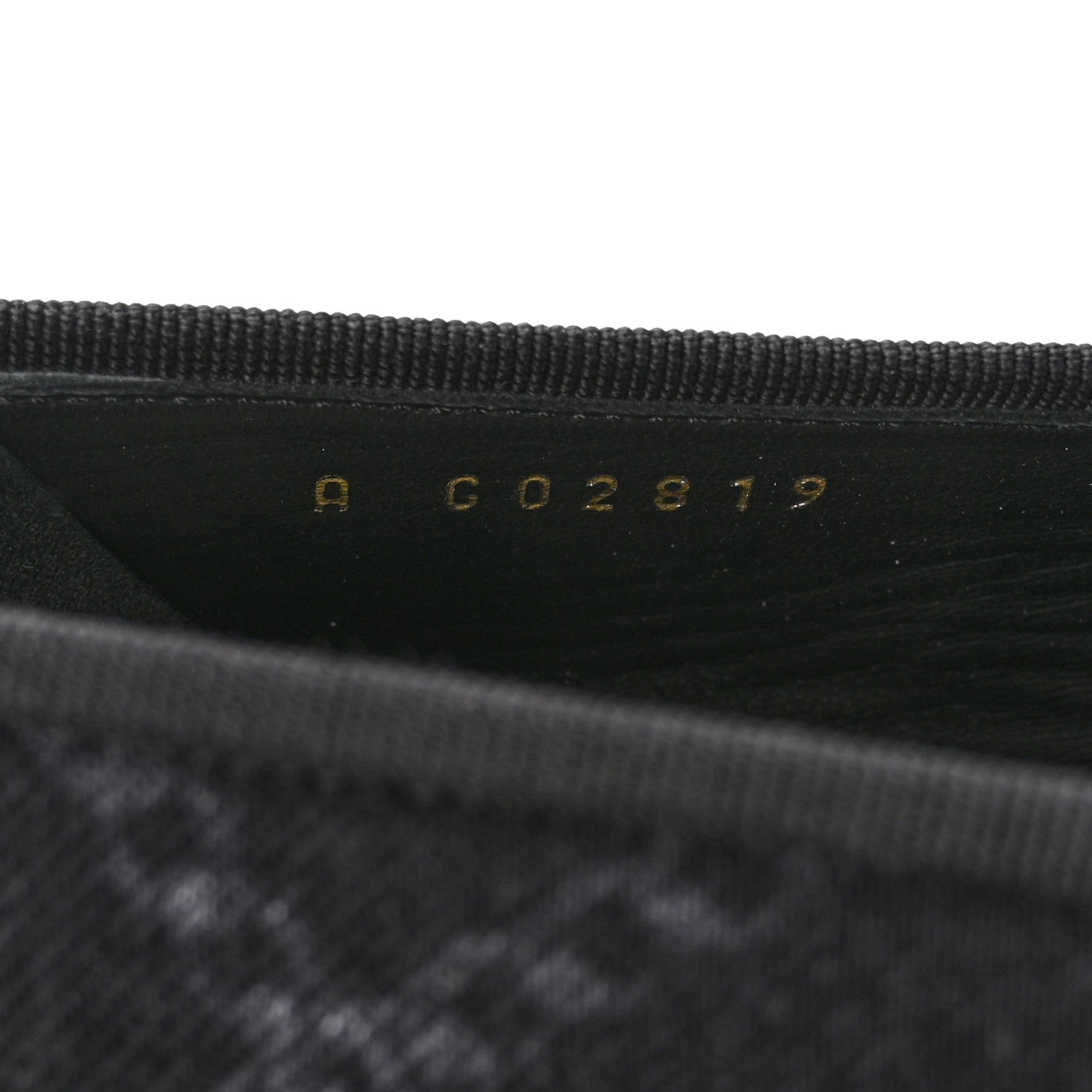 Chanel Denim Printed Cap Toe Ballerina Flats 39.5 Black White 9 of 12