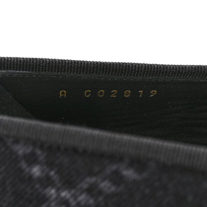 Chanel Denim Printed Cap Toe Ballerina Flats 39.5 Black White 9 of 12