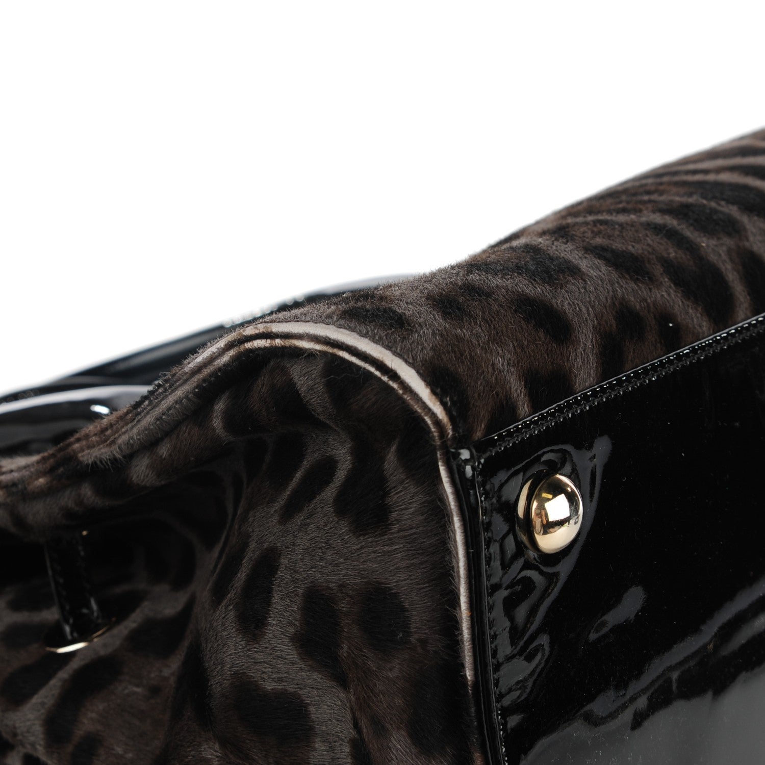 Jimmy Choo Calf Hair Leopard Print Medium Rosalie Satchel 3 of 14