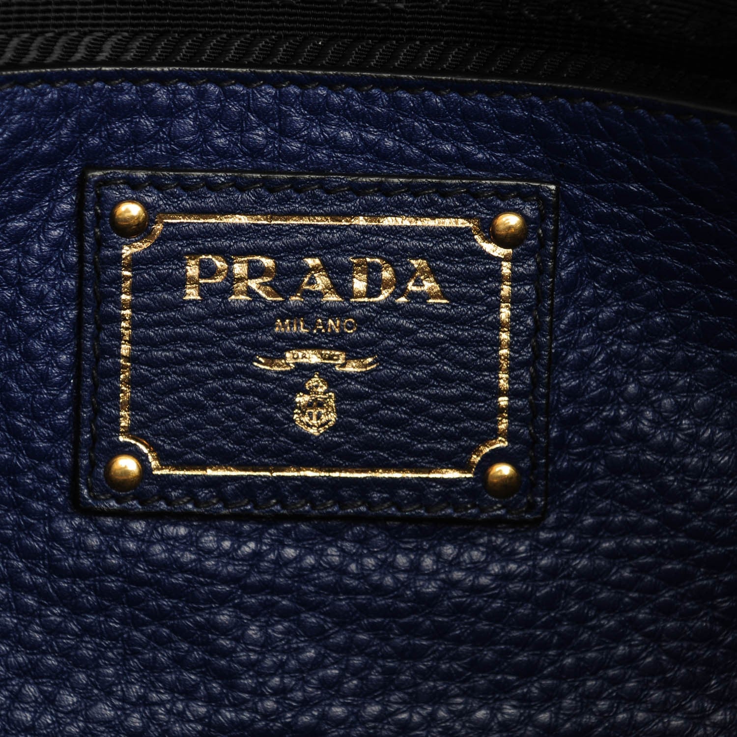 Prada Vitello Daino Tote Inchiostro 6 of 8
