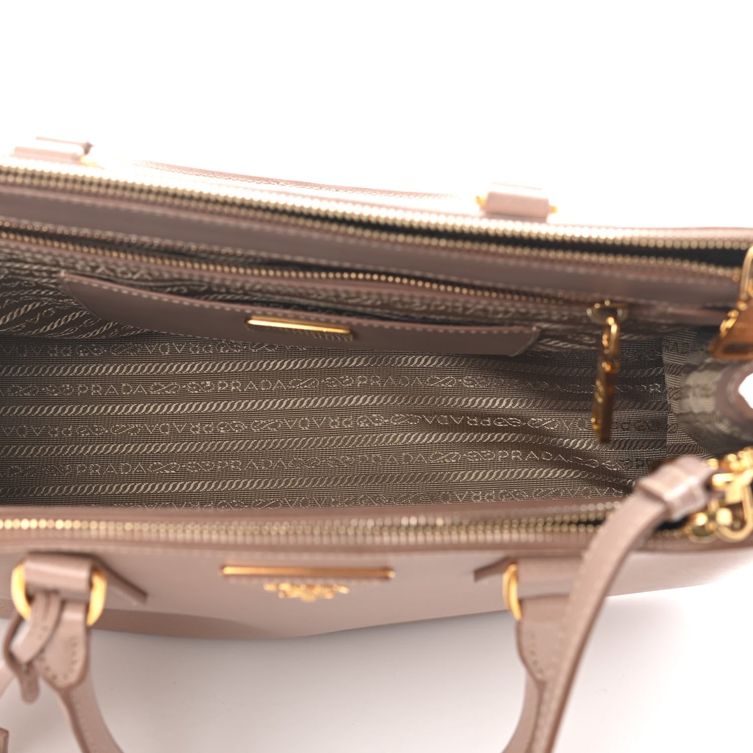 Prada Saffiano Medium Galleria Double Zip Tote Cammeo 5 of 11