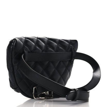 Chanel Calfskin Quilted Waist Belt Bag Black 3 of 10