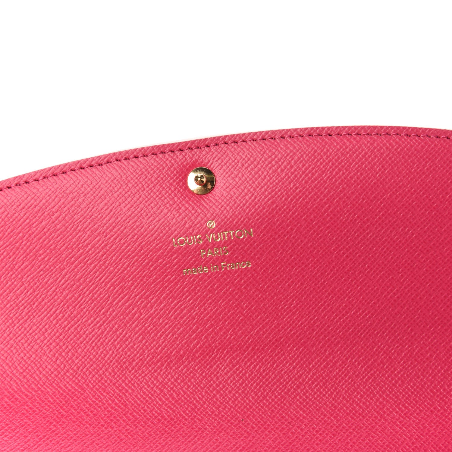 Louis Vuitton Monogram Bloom Flower Emilie Wallet Fuchsia 8 of 10