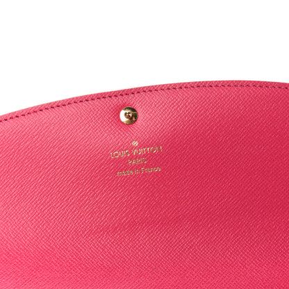 Louis Vuitton Monogram Bloom Flower Emilie Wallet Fuchsia 8 of 10