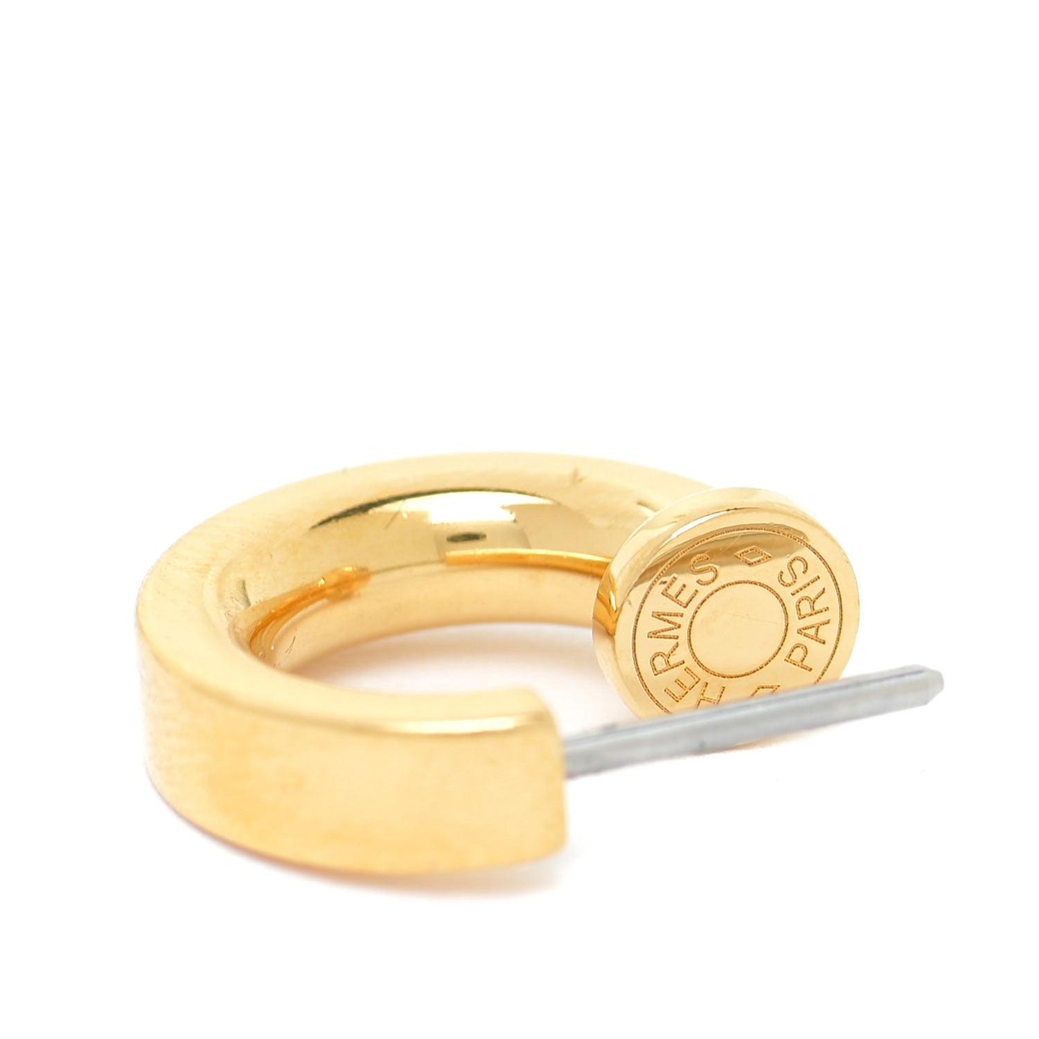 Hermes Swift O'Kelly Earrings Orange 5 of 8