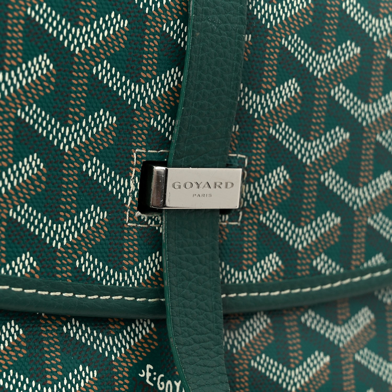 Goyard Goyardine Belvedere II PM Messenger Bag Green 7 of 10