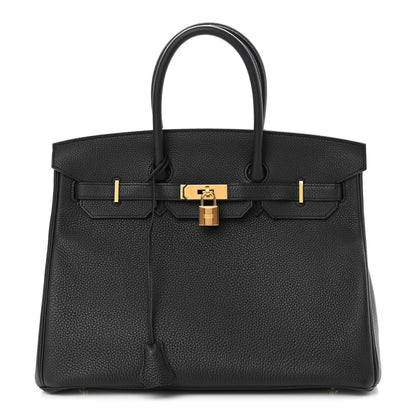 Hermes Togo Birkin 35 Black 1 of 12