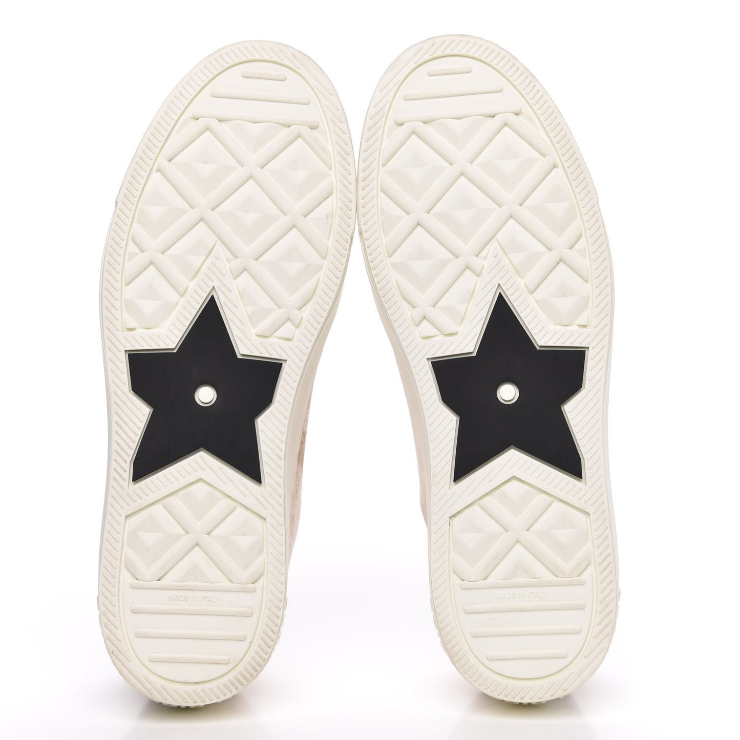 Velvet Walk'N'Dior Low Top Sneakers 38 Nude