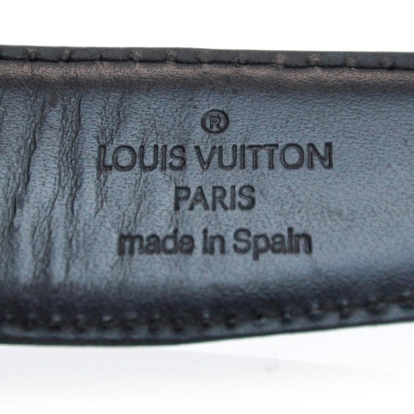 Taiga Leather Classique Belt Black 110 44