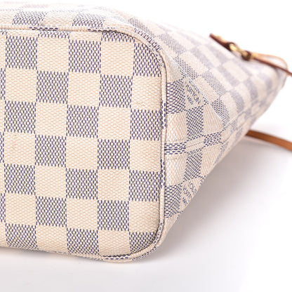 Louis Vuitton Damier Azur Neverfull PM 13 of 14