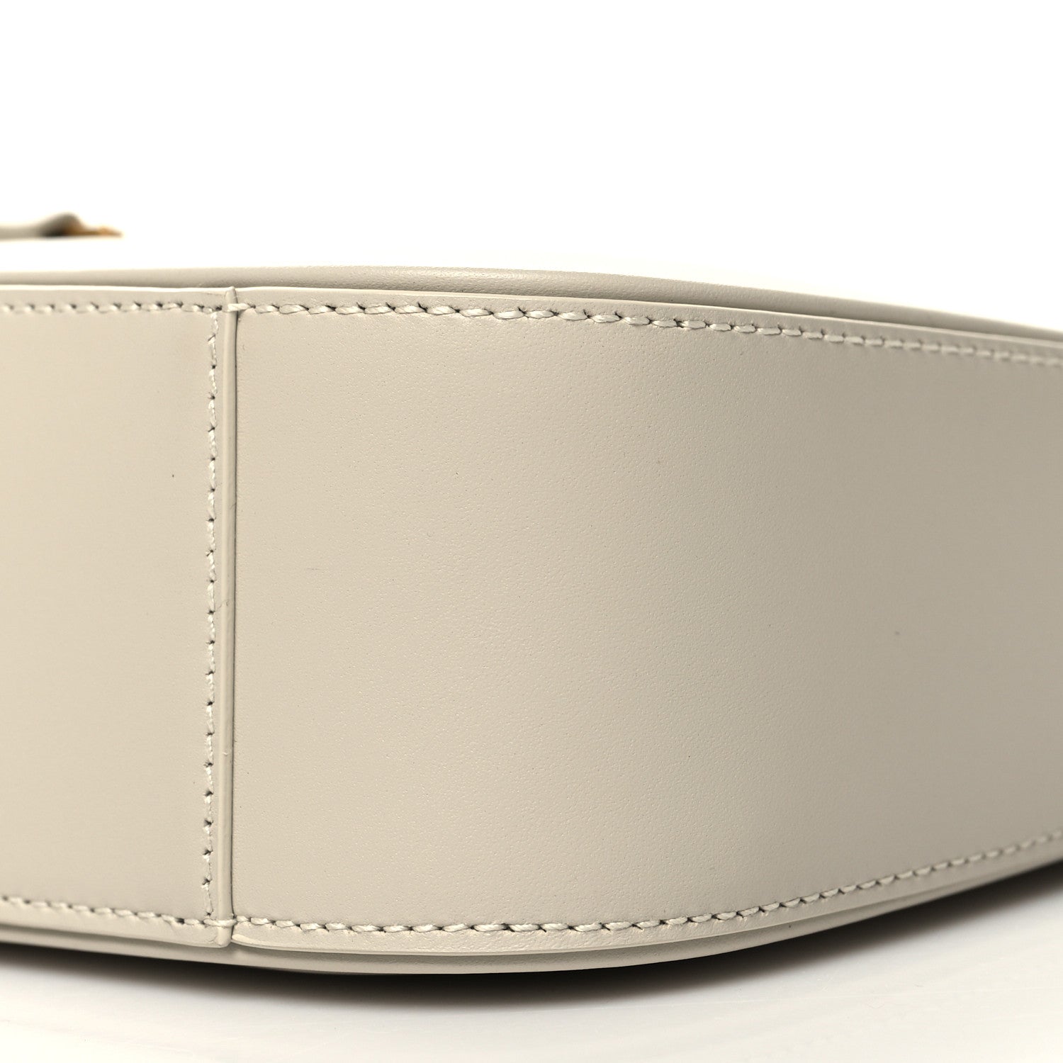 Saint Laurent Smooth Calfskin Le 5 A 7 Hobo Blanc Vintage 10 of 10