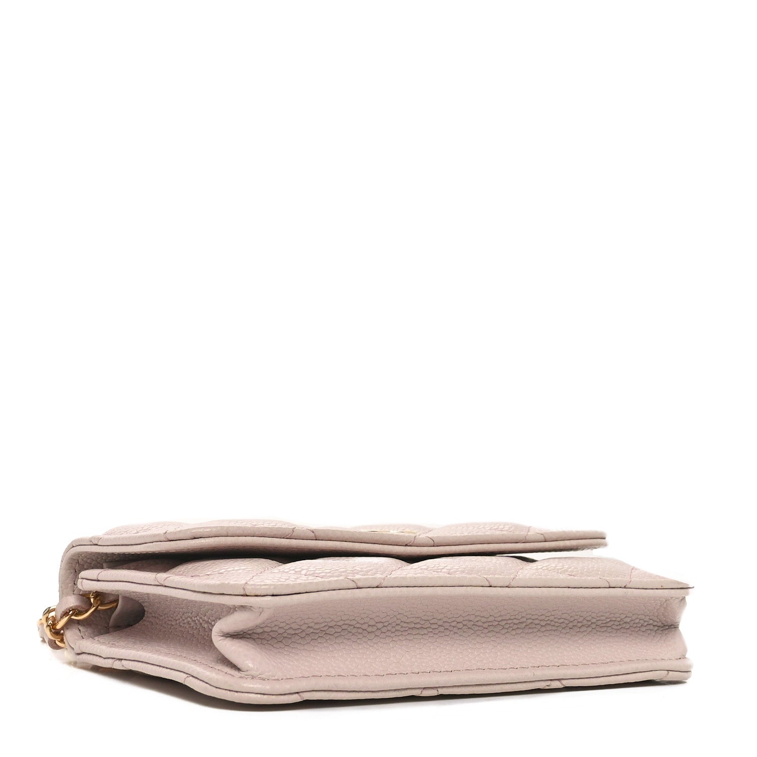 Chanel Caviar Quilted Miss Coco Clutch With Chain Light Purple 4 of 11