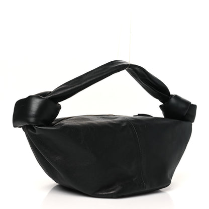Bottega Veneta Calfskin Mini Double Knot Bag Black 3 of 9
